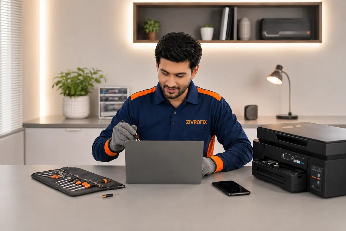 Computer, Mobile & Printer by ZivroFix