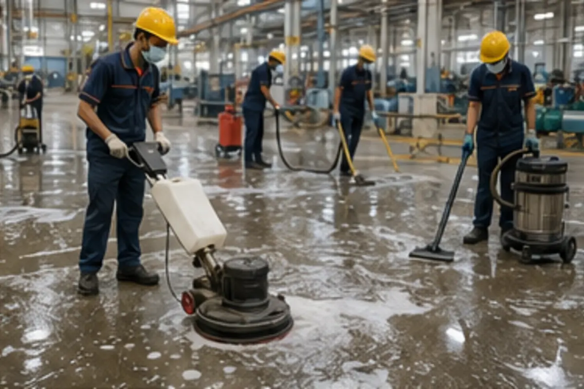 Industrial Cleaning by ZivroFix