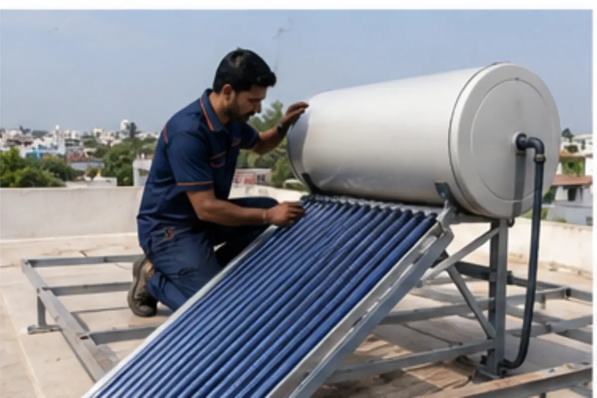 Solar Water Heater by ZivroFix